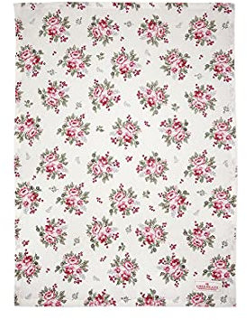 GreenGate Tea Towel Charline White