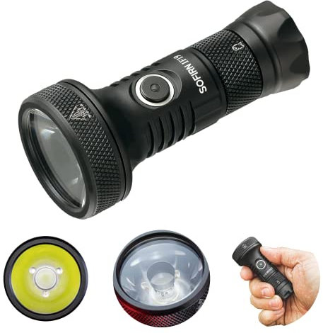 Weneasker Mini LED Taschenlampe 2000 Lumen Superhelle USB Aufladbare, Sofirn IF19 Kleine EDC Mit SST40 LED, TIR-Linse für Notfall, Suchen, Camping