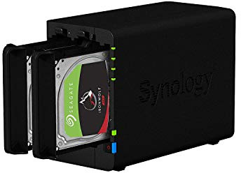 SYNOLOGY DS224+ 2Go Syno NAS 20To (2X 10To) Seagate IronWolf, Assemblé et testé avec SE DSM installé