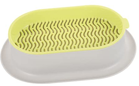 SOESFOUFU Cat Grass Hydroponic Planter Box for Pets Indoor Use Fluorescent Green Compact Size Hydroponic Cat Grass Tray