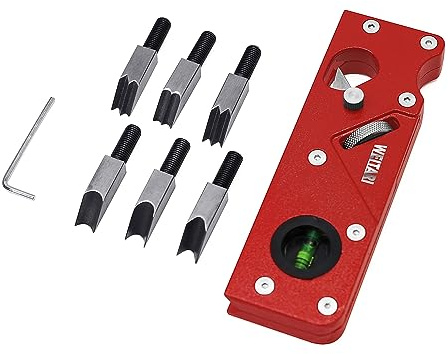WEITARI Chamfer Planer for Wood, Woodworking Edge Corner Flattening Tool 45 Degree Bevel Manual Planer Trimming Chamfering Smoothing Planes DIY Hand Woodcraft (Red)