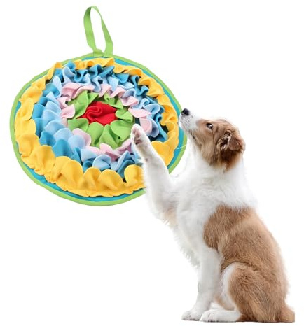 XdealCozyxc Snuffle Mat for Dogs, Interactive Feeding Dog Snuffle Mat for Smell Training and Stimulating