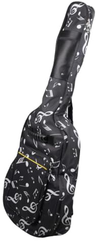 Toyvian Gitarrentasche für 40 41 Zoll, Oxford Gewebe, Gepolstert Schwarz