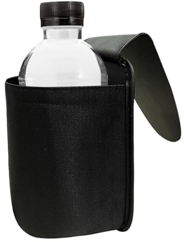 Portabevande per portiera 'auto - Borsa portabottiglie per portabottiglie da 19x12 cm, organizer per seggiolino auto, portabicchieri per portiera | Accessorio porta cellulare multifunzionale per p