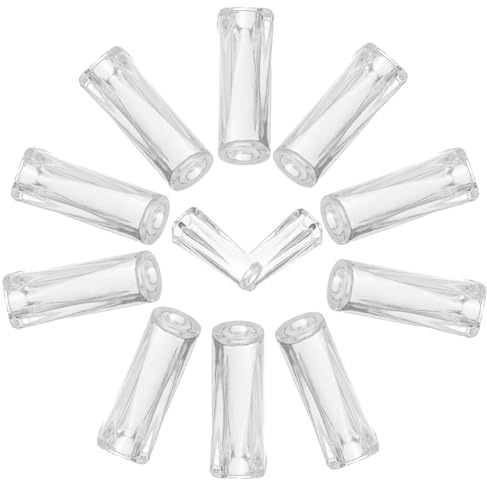 SUPVOX 20 Piezas Tiradores de Cordón para Persianas 34mm Transparentes de Plástico Accesorios para Cortinas Hogar Reparación Ventanas