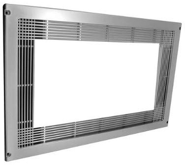 ANCASTOR Marco ESTÁNDAR para ENCASTRE Y VENTILACIÓN DE MICROONDAS Color NÍQUEL INOX. FER510UN0066
