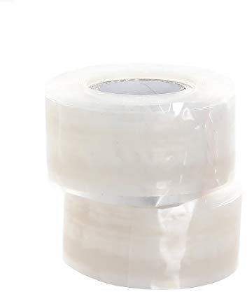 TUKA-i-AKUT Nastro Autosaldante in Silicone, Isolante Adesivo, Autoagglomerante da Riparazione Sigillante, Resistente Alte Temperature, Trasparente 25mmx6m
