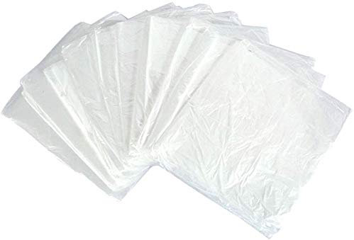 DZKU Envoltura Corporal de Láminas de Plástico de PVC para Mantas de Sauna de Infrarrojos Lejanos Bolsa de Vapor Desechable para Sudor 47 x82 (50 Piezas), Apertura Lateral