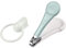 BÉABA - Nagelknipser für Babys und Kinder - Nagel-Pflege und Maniküre - Breiter und Ergonomischer Griff – Blau