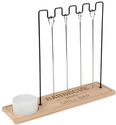 Support à kebab portable, support à brochettes portable - Support à kebab en acier inoxydable,Support de brochettes de Barbecue en acier inoxydable, support de brochettes suspendu pour pique-nique de