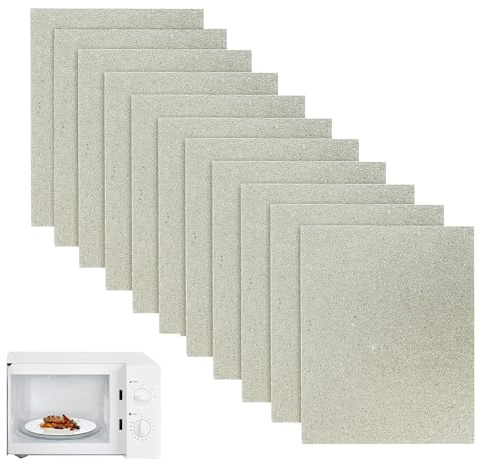 11 piezas placas de mica para microondas universales, placa mica microondas, mica microondas, 15 x 12 cm, protección y repuestos de alta calidad para microondas, para microondas y horno