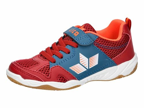 Lico Unisex barn sport Vs hallsneakers, Röd petrol orange, 40 EU