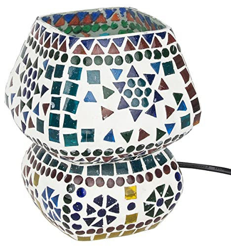 BY SIGRIS Signes Grimalt Lámpara Árabe de Mesa | Lampara Marroqui, Multicolor