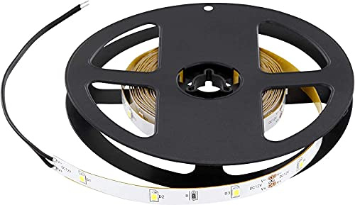 ADAKAT (3,98 €/m) 5m LED Lichtband Stripe 12V, Dimmbar, 20W 3000lm, warmweiß 3000K