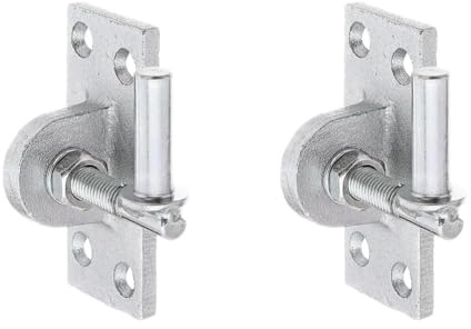 Alberts 318239 Kloben zum Anschrauben verstellbar um 20 mm galvanisch verzinkt, dickschichtpassiviert Dornmaß Ø13 mm Platte 105 x 45 mm (Packung mit 2)