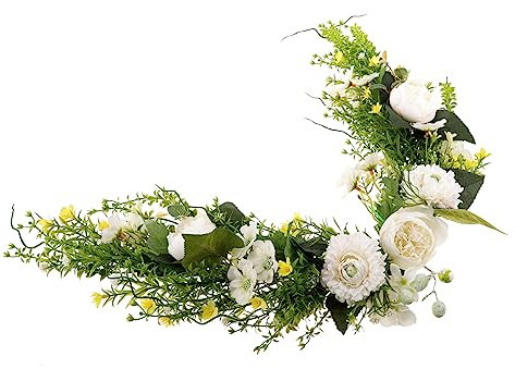 CORHAD Türdeko Swag Mit Pfingstrose Und Schönheiten Für Hochzeiten Und Festliche Anlässe Für Türen Und Fenster Mit Lebensechter