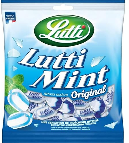 Découvrez les bonbons Luttimint LUTTI 250G, une explosion de fraîcheur mentholée à partager- Lot De 4