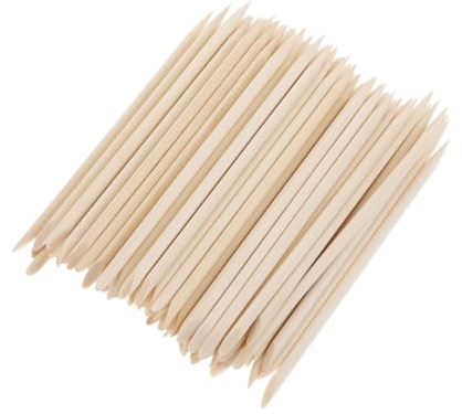 Ipetboom 300pièces Bâtonnet Bois pour Ongles Manucure Beauté des Ongles Outil de Nettoyage pour Femmes