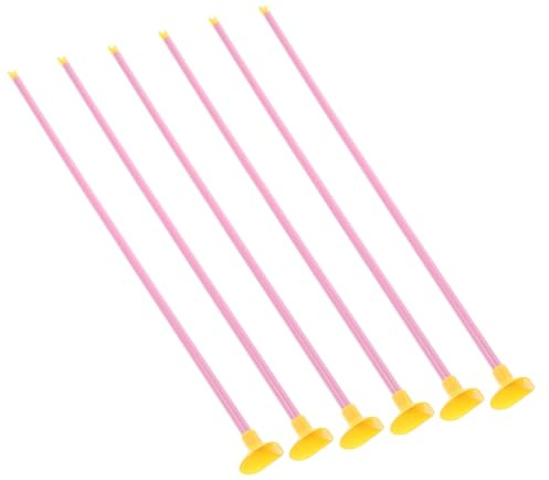 TOYANDONA 6 Stück-Pack Kinder Saugnapfpfeile 42cm Kunststoff Pfeile Mit Starken Saugnäpfen Bunt Spielzeugpfeile Für Drahtloses Bogenschießen Drinnen Und Draußen