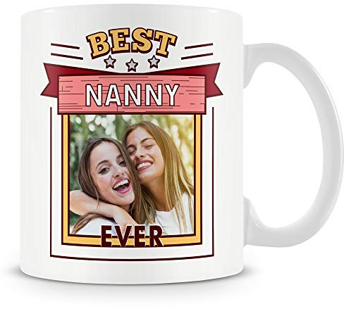 Nanny Photo Mug Gift – Best Nanny Ever