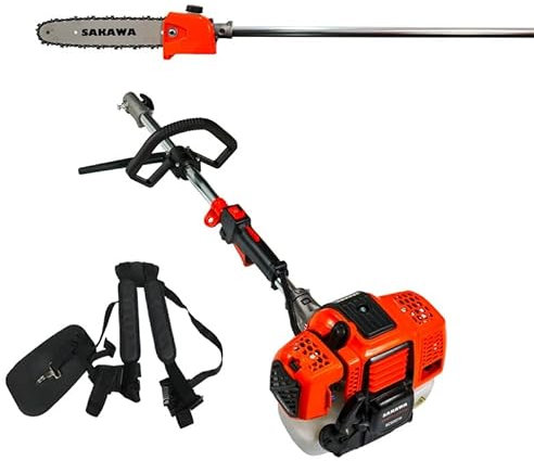 SAKAWA Podadora Convertible de Altura 48cc