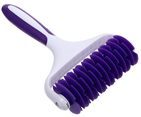 1 Pc Couteau à Rouleau Docker Pâtissier Docker à Rouleaux De Pâte Docker De Pâte En Plastique Outil De Pâte à Pizza Pelle à Pâte Outils De Pâtes T Outil Motif Pp Violet Spaghetti