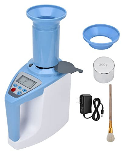 Testeur d'humidité pour céréales, testeur d'humidité du grain intelligent Micro-ordinateur Contro,Humidimètre Numérique Grain pour les amandes, le sésame, le sorgho, le colza, l'orge, les noix