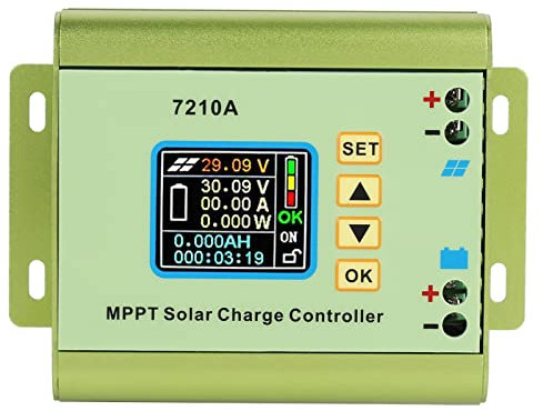 Aluminiumlegierung LCD-Anzeige MPPT-Solarpanel-Laderegler für Lithium-Batterie