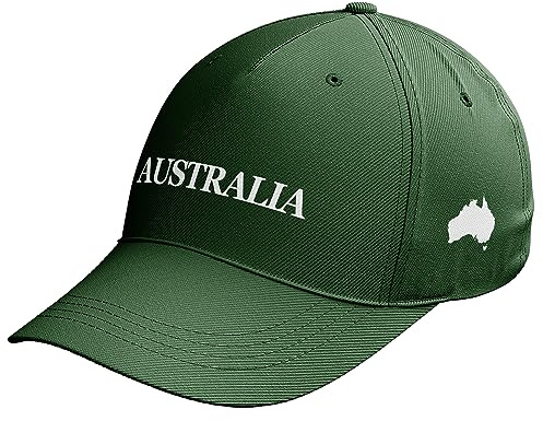 Purple Print House Australien Herren Mütze Retro Rugby Australian Supporters Hat
