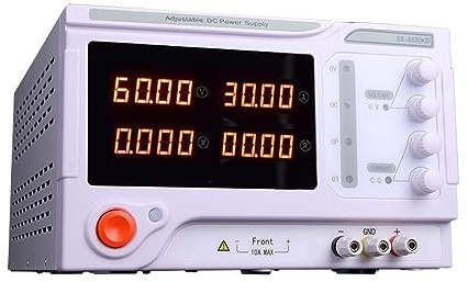 DC power supply Switching Lab Power Supply Unit DC Regulated Adjustable Four Digit Power Voltage Current Regulator Bench Source Multi protection (Color : SS-6030KD)