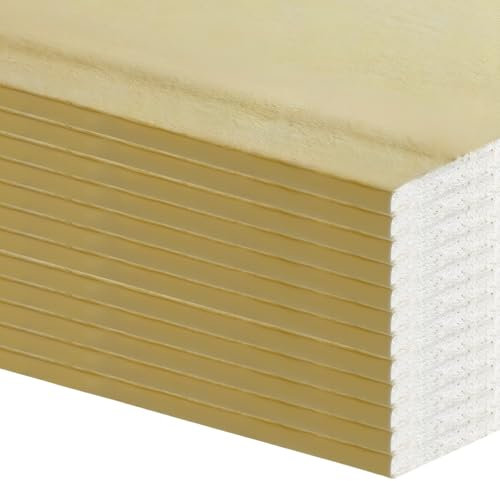 FORTUNATO Lastra Cartongesso Idrofuga Spazi Esterni Semi Esposti Interni Umidi Sauna Piscina SPA 1200 x 2000 mm 12 Pezzi