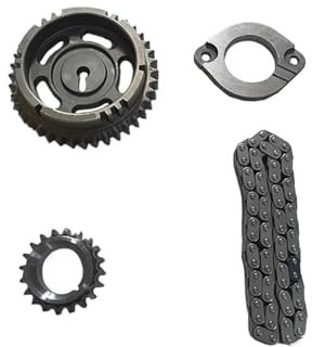 Qdkpgls Set di 4 componenti della Catena di distribuzione for DGE Grand Caravan JEP Wrangler dal 2005 al 2010 68001402AA 7B0198026