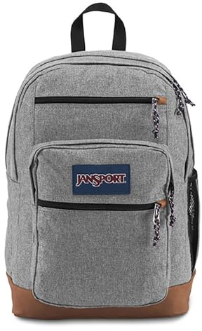 JANSPORT Cool Student Sacs à Dos, Lettre Grise, XL Mixte