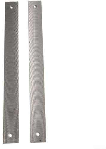 Besttoolifes Set di lime in acciaio con denti curvi da 35,5 cm, con supporto per telaio regolabile, strumento di archiviazione in metallo per carrozzeria auto, attrezzatura da officina (A)