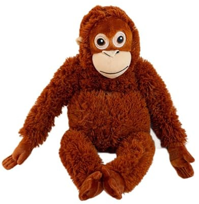 Xiyocadt Groß AFFE Kuscheltier, Gorilla-Plüschtier, mit Klettverschluss, Realistisches AFFE stofftier, Tiere Puppe, Zum Kuscheln und Spielen, Geschenke für Erwachsene und Kinder (66 cm)