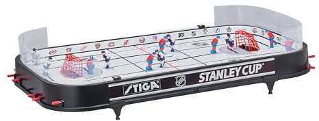 STIGA Eishockey Tischspiel Stanley Cup Hockey Spiel 3T Klassisches Eishockeyspiel - mit 3 NHL Teams