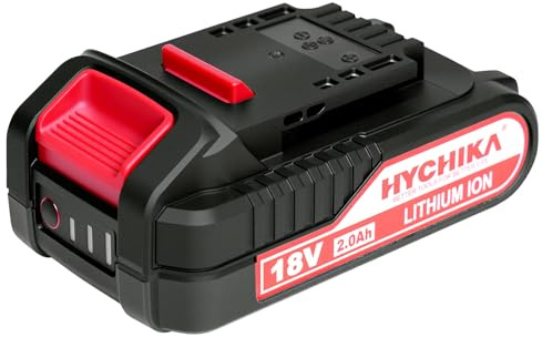 HYCHIKA 18V Batería Recargable Li-Ion, Batería de Repuesto 2.0Ah para HYCHIKA 18V Sierra Sable inalámbrica