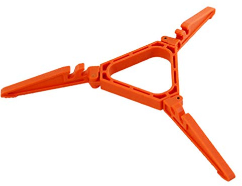 KKPLZZ Support de réservoir de gaz, Support de réservoir de gaz en Plastique Outils de cuisinière de Camping en Plein air Support d'étagère de Bouteille trépied Support de bidon Pliant
