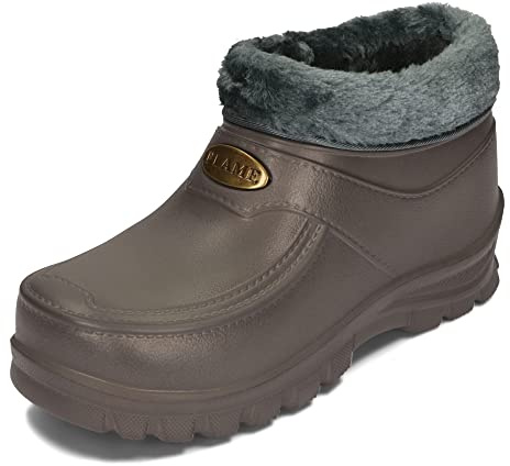 PLAME Botas de EVA para Hombre Botas de Agua Aisladas e Impermeables Graphite BLU Marino 41-46 EU (Graphite, numeric_46)