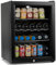 Subcold Super65 LED - Table-Top Fridge | 65L Beer, Wine & Drinks Fridge | LED Light + Lock & Key | Energy Efficient (Black) (Renewed)