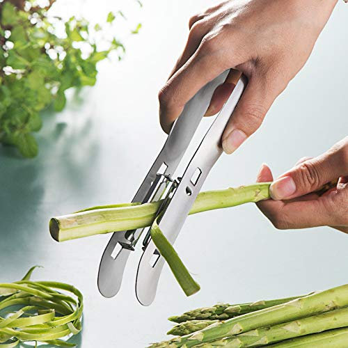 Stainless Steel Asparagus Peeler Asparagus Peeler Multifunctional Syam Peeler Green Melon Peeler Suitable for Kitchen