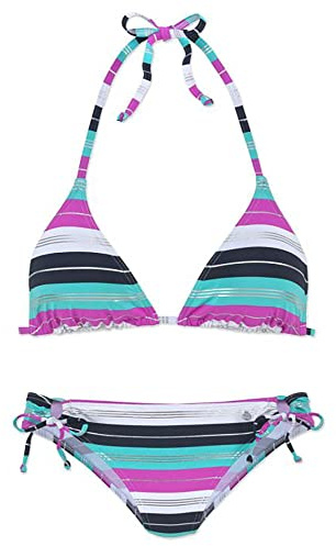 s.Oliver Damen Triangel Bikini Streifen (Cup A/B) (as3, Numeric, Numeric_40, Regular, Regular, Bunt)