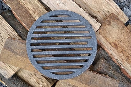 SEZAM Durchmesser Ø23 cm Gussrost Ofenrost Rundrost Ascherost Gußrost verschiedene Durchmesser, Kaminrost passend Kaminofen Tafelrost Rost Ofengitter Kamin Ersatzteile Zubehör