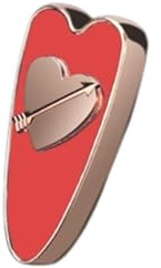 HESTAY Accendino Portatile Ricaricabile, Accendino elettronico da Donna, Ricarica USB, Elegante Corpo in Metallo, Regalo di Natale, Confezione Regalo (Color : A)