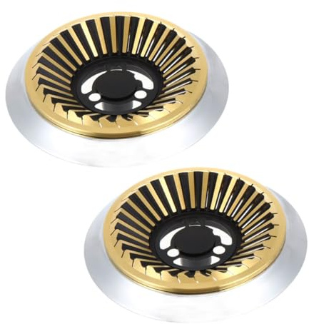 UKCOCO 2pezzi Diffusore Per Gas in Inox Diffusore Per Elettrici Supporto Per Gas Per