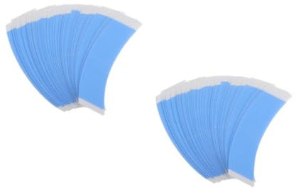 OATIPHO 2 Paquetes Cinta Adhesiva Doble Cara Profesional para Extensiones de Cabello Azul Fijación Extrafuerte y Duradera para Pelucas y Postizos Seguro y Conveniente