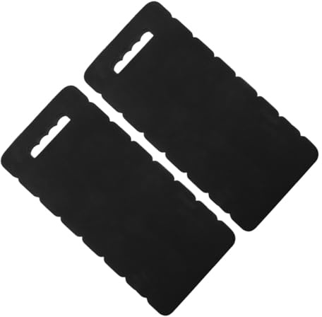 GALPADA Coussins De Jardinage en Eva Épais 45x21x2,5 Cm, Lot De 2 pour Jardinage Et Yoga, Tapis De Genoux Antidérapant, Protection Résistante Et Portable