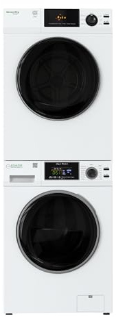 Equator Laundry Set 18 Lbs Washer 1.9cf+Vented Dryer 4cf SINGLE OUTLET 110V