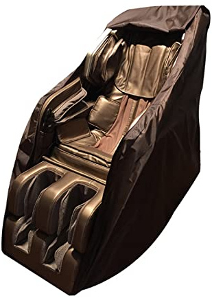 Shiatsu - Funda para silla de masaje eléctrica de cuerpo completo, a prueba de polvo, diseño de cremallera para un uso fácil, compatible con la mayoría de sillas reclinables