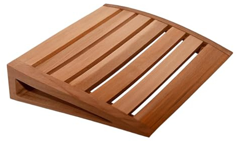Bastunackkudde - ergonomisk halkfri i naturträ andas, huvudstöd bastukudde | slappna av kommersiellt spa-rum vuxna kvinnor